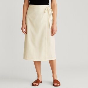 J. Crew Garment-Dyed Wrap Skirt AY930 szL